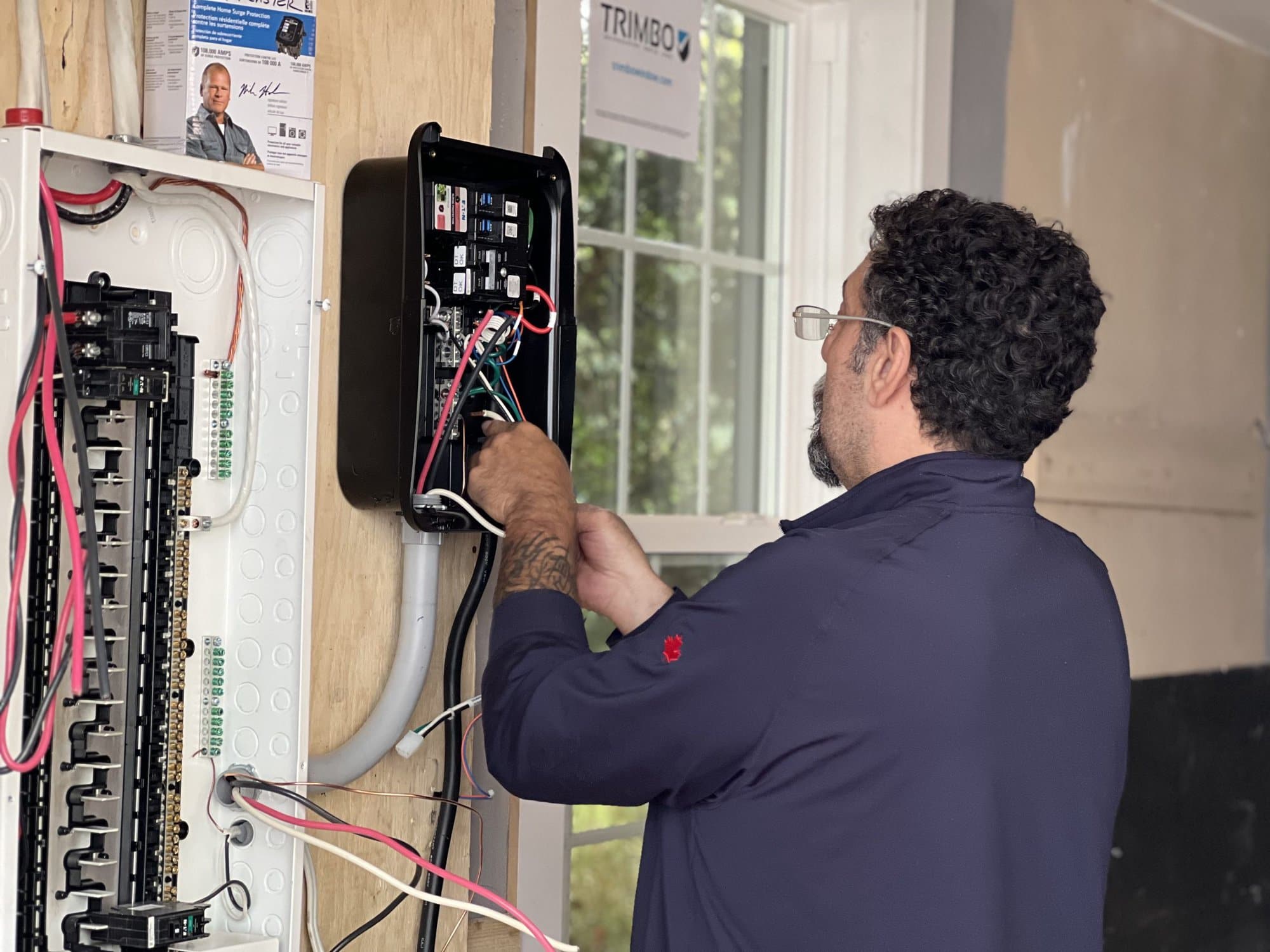 Home EV charger installation