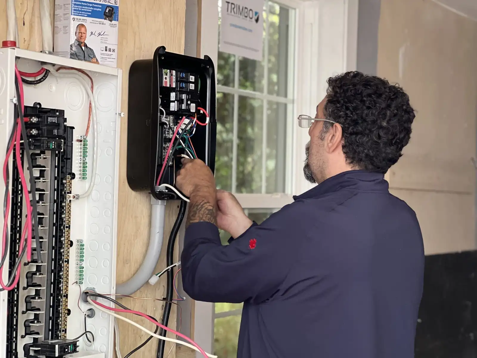 Home EV charger installation