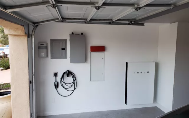 Tesla Wall Connector installation by licensed electrician